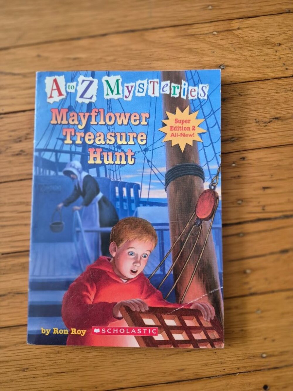 A to Z Mysteries "Mayflower Treasure Hunt"